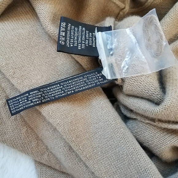 Ralph Lauren Black Label Merino Wool Blend Sweater Dress - Picture 8 of 10